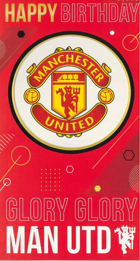 Picture of MANCHESTER UNITED BIRTHDAY CARD